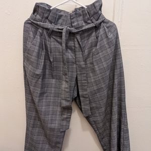 High Waisted Hounds Tooth Pants